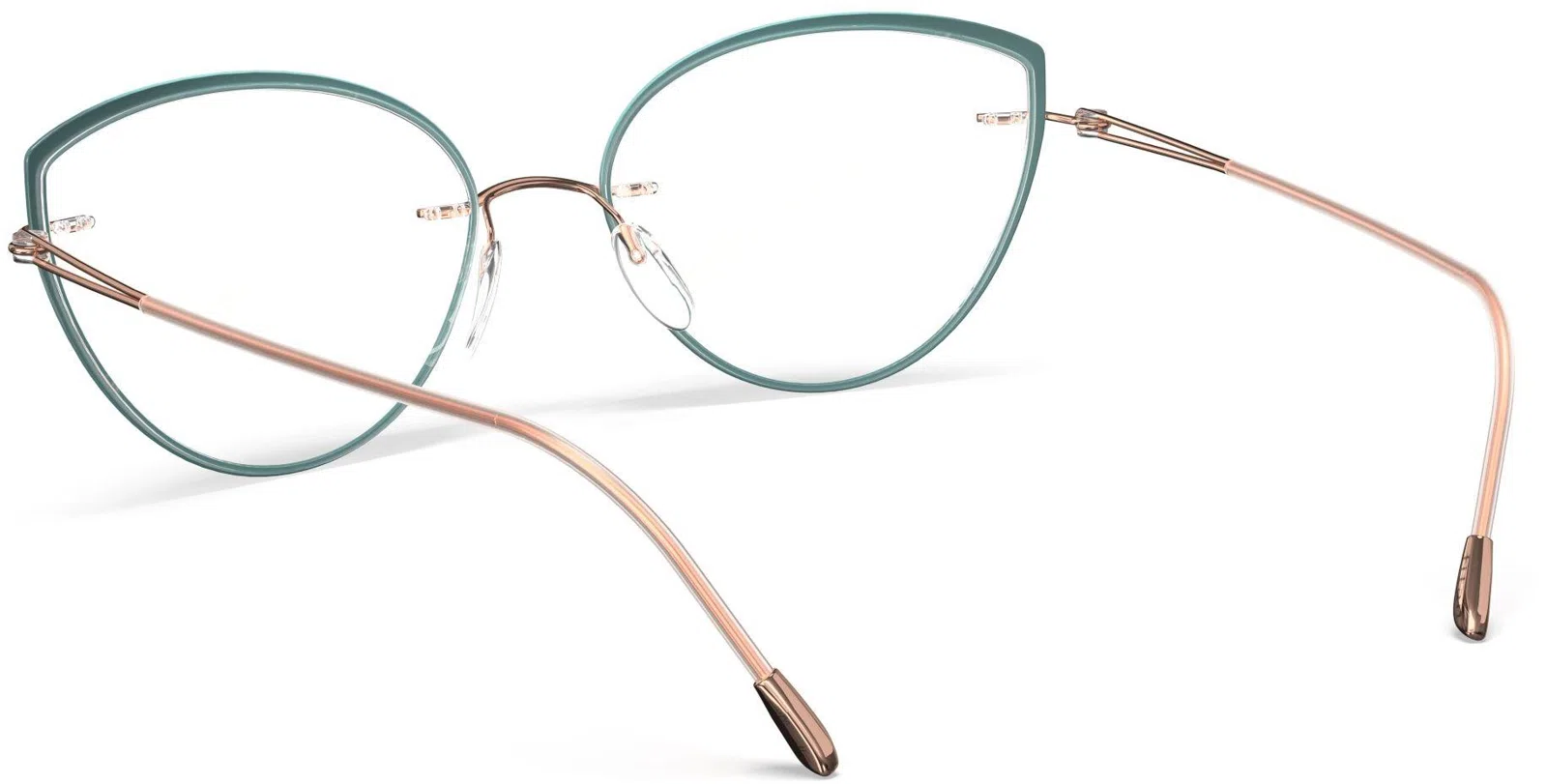 Silhouette Lite Spirit Demo Rimless 5566 Eyeglasses - view 29